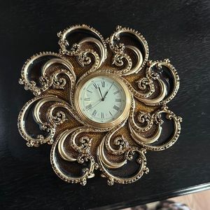 Jay strong water Swarovski crystal clock.